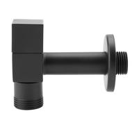 Fdit Grifo para Lavadora de Montaje en Pared, Grifo Cuadrado de Latón Macizo para Agua Fría con Acabado a Prueba de Erosión para Lavadero y Piscina con Fregona (lavadora 6 puntos)