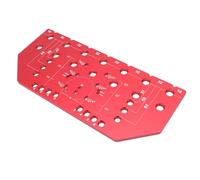 Fdit Guía de Taladro de Estante Versátil 2 en 1 para Proyectos de Estantería Plantilla de Aleación de Aluminio para Puertas de Cajones de Gabinetes