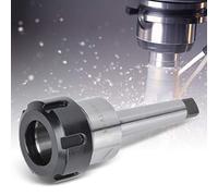 Fdit Hardware de Acero Piezas de Acero MTA2 -ER32 Stop Cuck Hoced Adecuado para un Torno, Taladro y Otros CNC