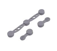 Fdit Hebillas de Papel para Revestimiento de Freidora, Clips Resistentes a Altas Temperaturas con Ajuste Seguro para Uso en Cocina Casera, Freidora, Horno (GRAY)