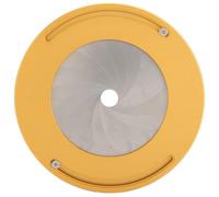 Fdit Herramienta de Dibujo Círculo Profesional Ajustable de Metal para Diseñadores y Artistas, Circuito de Acero Inoxidable para Uso de la Oficina, Oro