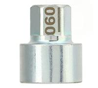 Fdit Herramienta de Extracción de Bloqueo de Rueda, Llave Antirrobo para Tuercas de Seguridad, Herramienta de Extracción de Tornillos para Modelos 1 3 5 6 7 Series X1 X2 X3 X4 X5 X6 (060)