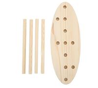 Fdit Herramienta de Manualización de Cinta de, Kit de Fabricación de de Madera Ajustable con Barras de Roble para Manualidades de Bricolaje Accesorios para el Cabello