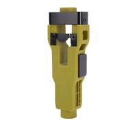 Fdit Herramienta de Pestillo de Puerta, Ergonómico Antideslizante, Herramienta de Instalación de Mortaja para Puertas Exteriores e Interiores de 1-3/4 Pulgadas y 1-3/8 Pulgadas