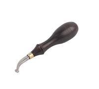 Fdit Herramienta de Prensado de Bordes para Manualidades de Cuero, Herramienta de Prensado de Bordes, Acero Inoxidable 304 con Cómodo para Artesanía en Cuero, Bricolaje, 4 (acero inoxidable 304 3)