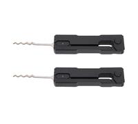 Fdit Herramienta para Abrir Cerraduras, Juguete de Descompresión Portátil Multifuncional con ABS Resistente y Construcción de Metal, para Entusiastas de las Cerraduras y Alivio del