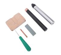 Fdit Herramienta para Tallar Piedra, 6 Piezas de Alta Durabilidad, Kit de Talla de Piedra de con Ergonómico, Juego de Escamas a Presión para Principiantes