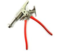Fdit Herramienta Universal Martillo Multifunción 10en1 de Acero Al Carbono con Llave Inglesa Destornillador Abrazadera Alicates Tornillo de Banco para Reparación Hogar Camping Exterior (Colores