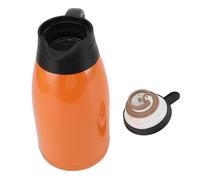 Fdit Hervidor de Coche 1400ml, Calentador de Agua Portátil 24V de Acero Inoxidable con Apagado Automático y Protección contra Ebullición en Seco para café y té en Viajes