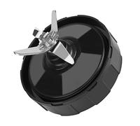 Fdit Hoja de Reemplazo de Exprimidor Mezclador con 7 Aletas, Buena Pieza de Repuesto para BL640/BL682, Negro, Aplicable para BL486CO/NN102