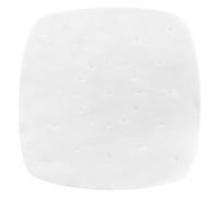 Fdit Hojas de Papel para Hornear, 7.5x7.5 Pulgadas, 100 Piezas de Papel de Antiadherente para Vaporizador y Freidora de Aire, Revestimientos de Vaporizador para Pan, Albóndigas y (WHITE)