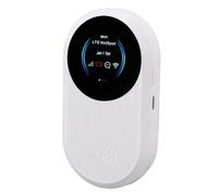 Fdit Hotspot Portátil 4G LTE, Enrutador Móvil WiFi de 300 Mbps con Ranura SIM, Admite Conexiones Simultáneas de Dispositivos, Bandas de Red Europeas B1 B3 B7 B20