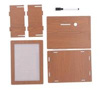 Fdit Hucha de Madera con Números Objetivo de Cuenta Atrás para Niños, Entrenamiento de Hábitos Financieros y Logro de Objetivos, Madera Ecológica, Tamaño 7,9 X 3 X 5,7 Pulgadas (2000 dolares)
