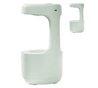 Fdit Humidificador de Frío, Nano Niebla Fina de Alta Capacidad, Funcionamiento Silencioso con Pantalla LED Inteligente y Doble Protección contra Cortes de Energía para Oficina y (verde claro)