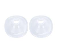 Fdit Inserto de Brida de Silicona para Madres, Accesorios de Bomba de Lactancia Materna S32, Uso Diario Práctico, Material Transparente, 2 uds. (27mm)
