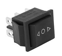 Fdit Interruptor Basculante Momentáneo para Automóvil, Resistente y Conveniente para Automóviles, Barcos, Motocicletas, 6 Pines de Encendido y Apagado, Señales Marcadas para Indicaciones Precisas,