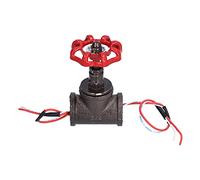 Fdit Interruptor de Luz Giratorio con Válvula de Parada Vintage de 3/4 Pulgadas, Interruptor de Lámpara de Tubo Industrial Retro con Cable Eléctrico, para Lámparas Steampunk,