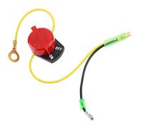 Fdit Interruptor de Parada del Motor, Interruptor de Encendido y Apagado del Botón de Parada del Motor Apto para Gx110 Gx120 Gx160 Gx200 Gx240 Gx270 Gx340 Gx390