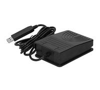 Fdit Interruptor de Pedal USB, Programa Ratones de Computadora Teclado Control de Juego Pedal de Acción para Pruebas de Dispositivos de Juego y Funciones Auxiliares