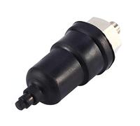 Fdit Interruptor de Presión QPM11-NO, Interruptor Neumático Ajustable de 1/8 de Pulgada, Rango de 0,1-1,0 MPa, Control de Presión de Diafragma Normalmente Abierto con Rosca Macho