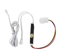 Fdit Interruptor de Sensor Infrarrojo, DC5 24V 1.5A Mini Control de relé de Detección de Movimiento Ajustable, con Terminal Enchufable para Iluminación de Gabinetes de Cocina