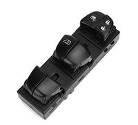 Fdit Interruptor de Ventana, Reemplazo Directo para Modelos Rogue 2014-2017, Panel de Interruptor de Control Maestro Compatible con OEM 25401-4BA5A