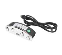 Fdit Interruptor Reclinable Eléctrico, Controlador Manual de sofá Eléctrico Duradero para Uso Doméstico, Dormitorios, Oficinas, Material ABS