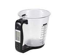 Fdit Jarra Medidora Digital con Pantalla LCD, Báscula de Cocina Portátil y Taza Medidora para Cocineros Caseros (Fditvafgjezq24-190724AH05-2)