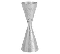 Fdit Jigger de Cabeza de Acero Inoxidable Doble para Bartender Jigger Bar Jigger Jigger de Medición de Cóctel Jigger de Medición de Licor con Medidas en el Interior (60ml 90ml)