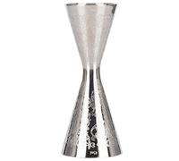 Fdit Jigger de cóctel Doble, Acero Inoxidable, 4.6 Pulgadas, Taza de Medida de 0.5 onzas a 3 onzas Jigger de Barra Profesional japonés