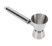 Fdit Jigger de Cóctel, Taza Medidora de Doble Extremo de Acero Inoxidable, 38 Ml, 20 Ml, con, a Prueba de Derrames, Antiinclinación, para Barman en Casa