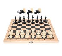 Fdit Juego de Backgammon Portátil de Damas de Ajedrez 3 en 1, Juego de Mesa Interactivo para Reunirse con Amigos (#12)