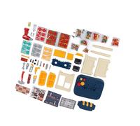 Fdit Juego de Destornilladores de Simulación con Taladro Eléctrico para Niños Mayores de 3 Años, Herramientas de Construcción para Niños, Juguetes para el Desarrollo Cognitivo