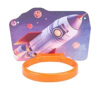 Fdit Juego de Juguetes con Aro de Baloncesto para Interior, Portería de Baloncesto en Miniatura Que Ahorra Espacio para Que Las Niñas Jueguen en el Interior (Estilo B)