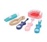 Fdit Juego de Juguetes para Médicos, Juego de Roles para Médicos, Educativo, Juguete para Conocimientos Básicos y Aprendizaje ético (Odontología)