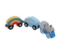 Fdit - Juego de madera de madera para niños, diseño meteorológico innovador, combinación de escenas multifuncional para el placer de los niños, material de madera de haya