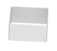 Fdit Juego de Moldes para Hornear, 10 Piezas de Acero Inoxidable, Molde para Pastel de Luna, Formas 3D, Fondant y Arcilla Artesanal, Galletas, Cortador de Galletas, Juego (Rectángulo 5.9x5.9 pulgadas)