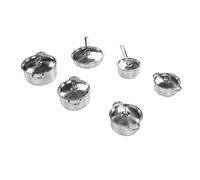 Fdit Juego de Ollas y Sartenes de Cocina de Acero Inoxidable, Utensilios de Cocina Compatibles con Inducción con Tapas y Asas, Ollas Apilables para Freír Sopa Freír