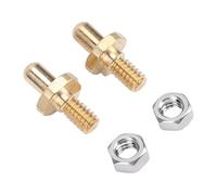 Fdit Juego de Pasadores de Bisagra para Puerta de Parrilla, Bisagra de Repuesto de Acero Inoxidable para Parrillas Summit, Parte 70332 con Pernos y Tuercas para Estabilidad de la