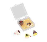 Fdit Juego de Postres en Miniatura para Casa de Muñecas a Escala 1:12, Bebidas de Comida en Miniatura Hechas con Precisión para la Escena de Casa de Muñecas, Accesorios Delicados