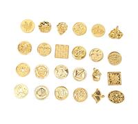 Fdit Juego de Sellos de Cera, Sellos de Cera Vintage Extraíbles para Decoración de Sobres de Invitaciones de Boda y Embalaje de, 24 Uds.