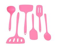 Fdit Juego de Utensilios de Cocina de Silicona de 6 Piezas Antiabrasión a Prueba de Calor para Tareas de Cocina Casera