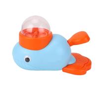 Fdit Juguete Alimentador para Perros y Gatos, Dispensador Interactivo de Alimentos, Rompecabezas, Juguete de Entrenamiento IQ para Perros, Función de Alimentación Automática (Blue)