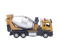Fdit Juguete de Camión Hormigonera, Juguete de Construcción de Aleación de Alta Simulación, Modelo Giratorio de 360 Grados para Educación, Juegos en Interiores y Exteriores