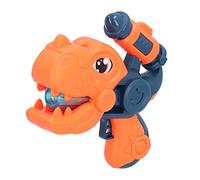 Fdit Juguete de Dinosaurio de Proyección con Luz Fría para Niños Pequeños - Juguete con Sonidos de Luz para Jugar Divertido, Plástico LR44 X 3 Piezas Incluidas (Orange)