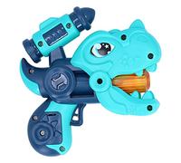 Fdit Juguete de Dinosaurio de Proyección con Luz Fría para Niños Pequeños - Juguete con Sonidos de Luz para Jugar Divertido, Plástico LR44 X 3 Piezas Incluidas (Blue)