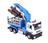 Fdit Juguete de Leñador a Control Remoto con Efecto de Luz y Música para Niños a Partir de 6 Años (Blue)