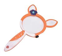 Fdit Juguete de Lupa de Exploración Científica para Niños para Actividades Al Aire Libre, Lupa de Mano de Dibujos Animados para Niños, Material Plástico (Ciervo)