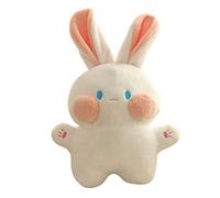 Fdit Juguete de Peluche Suave de Conejo, Animal de Relleno de Algodón PP con Bordado Exquisito para Niñas (15. Mientras)