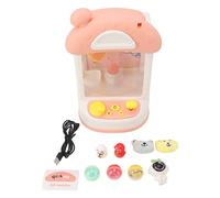 Fdit Juguete Eléctrico para Agarrar Muñecas con Música Ligera Que Mejora la Coordinación para Niños, Mini Máquina para Agarrar Muñecas de Material Plástico para Fiestas Infantiles (Tipo 2)